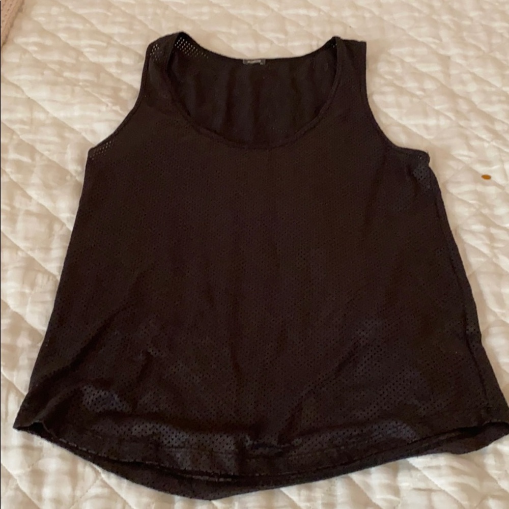 Leatheresque Tank Top